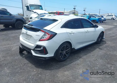 2020 Honda Civic Sport z USA, uszkodzony, nr VIN SHHFK7H48LU212850